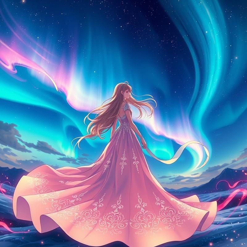 anime style AI art