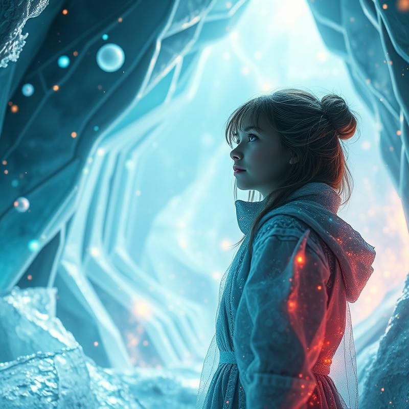 sci-fi art style AI art