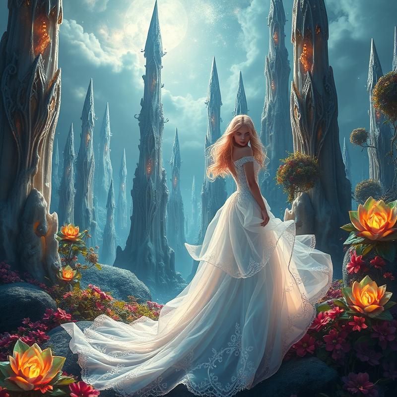 fantasy art style AI art