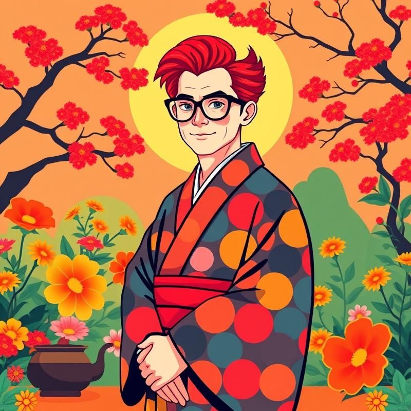 pop art style AI art