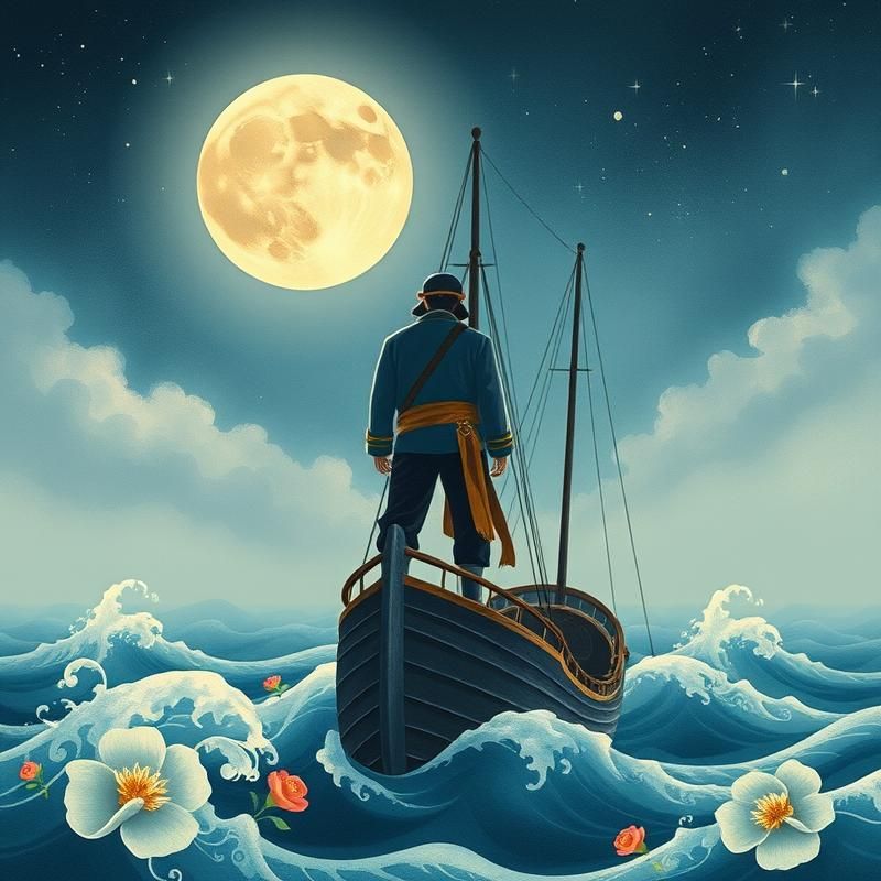 ukiyo-e style AI art