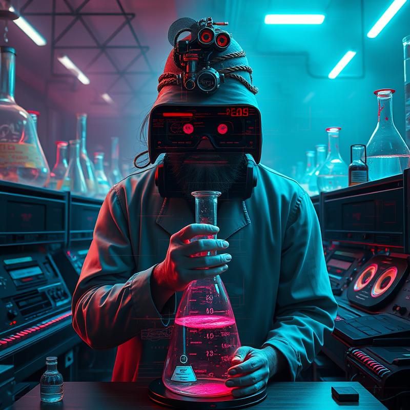 vaporwave style AI art