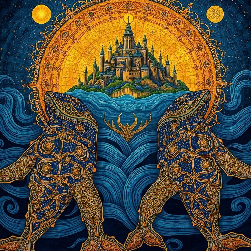 byzantine style AI art