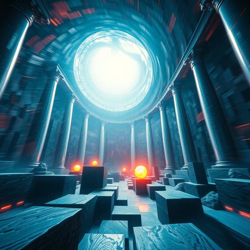 kinetic art style AI art