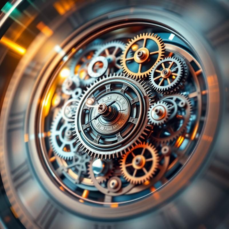 kinetic art style AI art