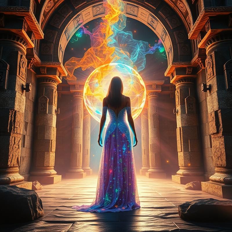 sci-fi art style AI art