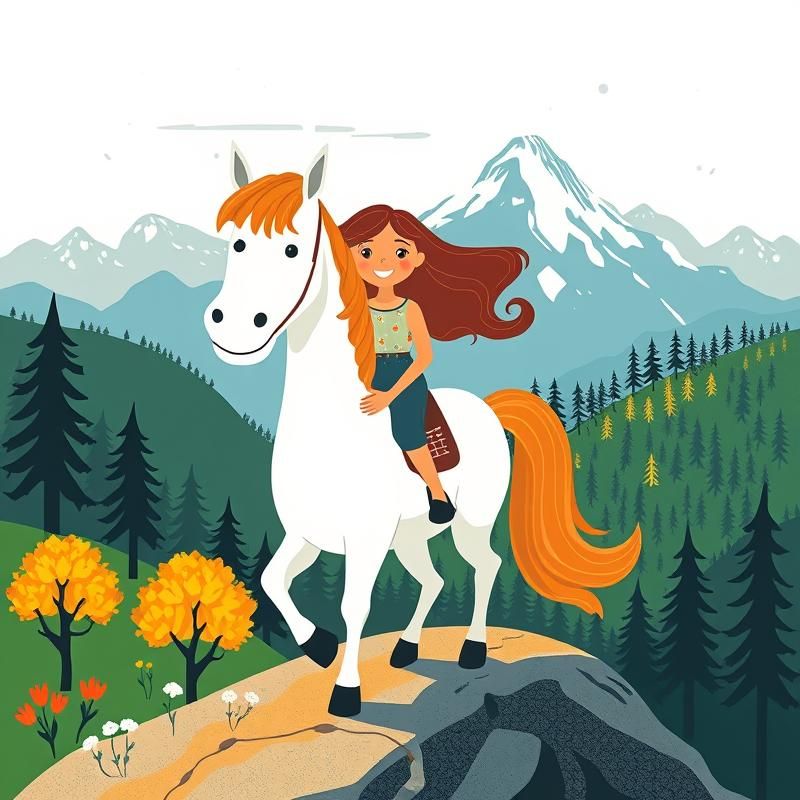 naive art style AI art