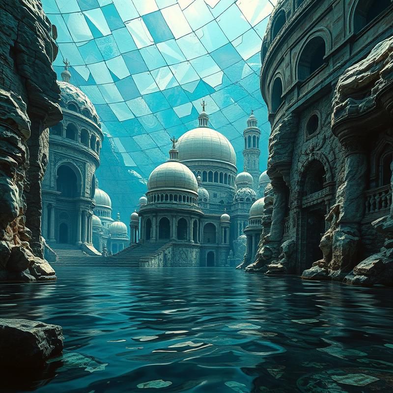 collage style AI art