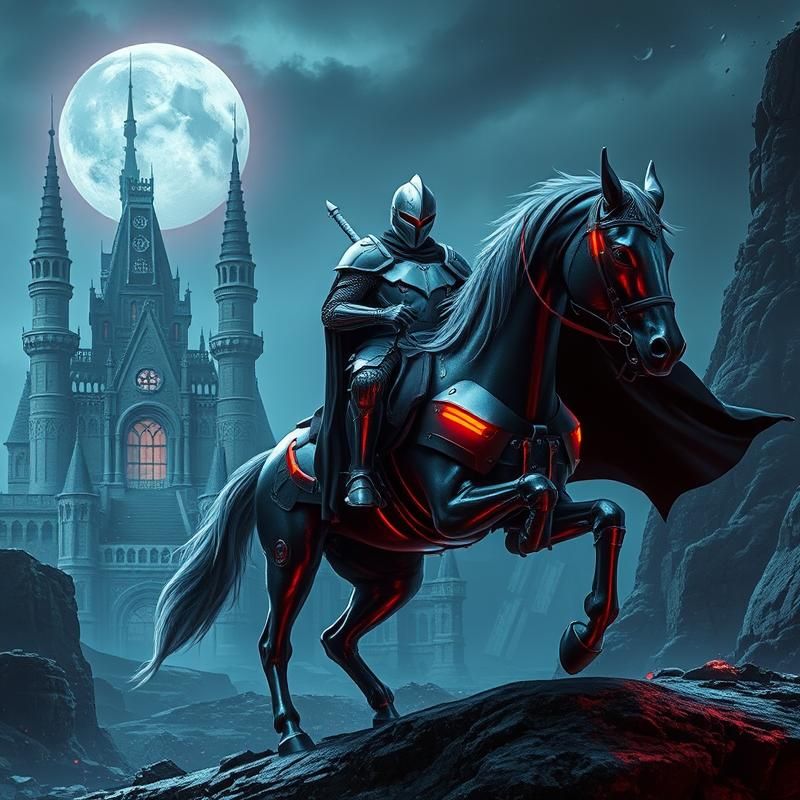 sci-fi art style AI art
