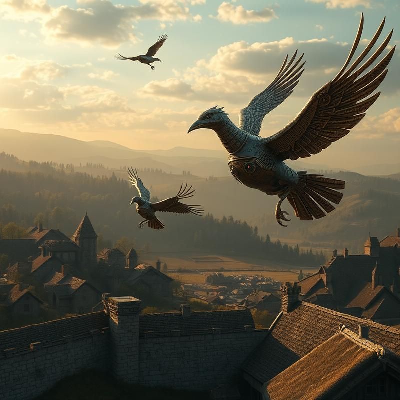 medieval style AI art