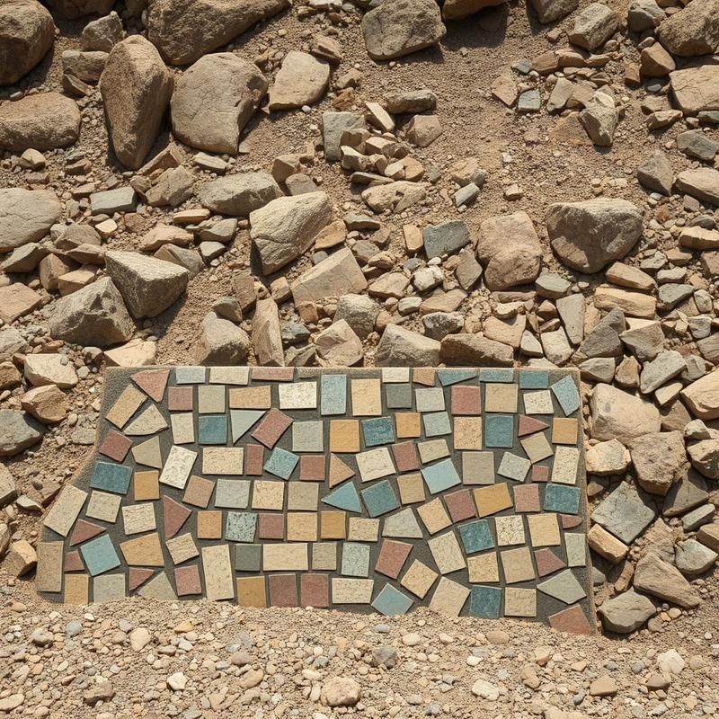 land art style AI art