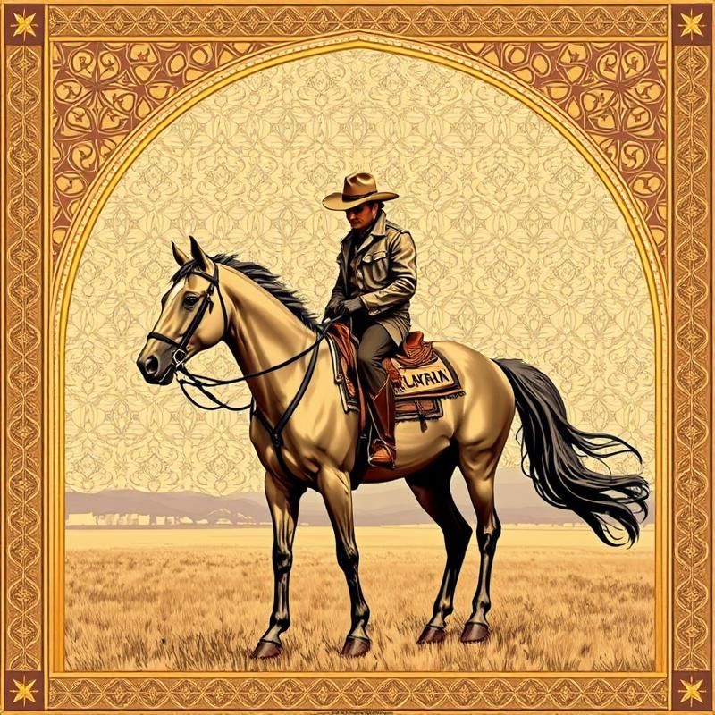 islamic art style AI art