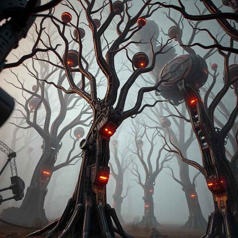 3D rendering style AI art