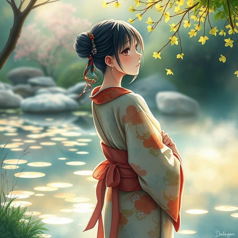 organic style AI art