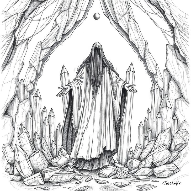 ink drawing style AI art