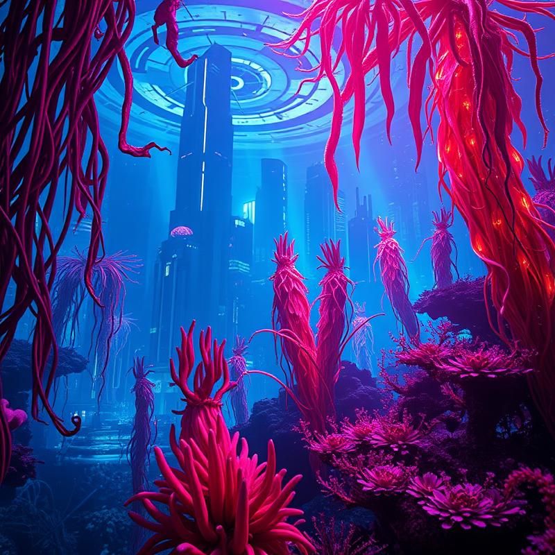 cyberpunk style AI art