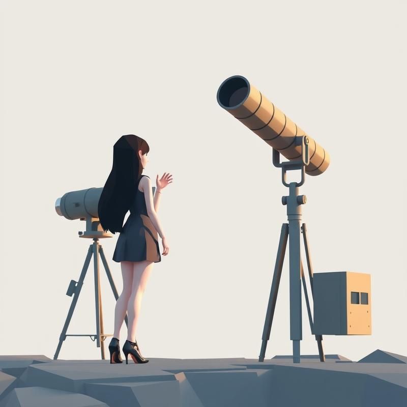low poly style AI art