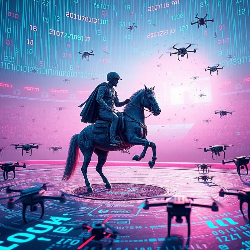 new media art style AI art