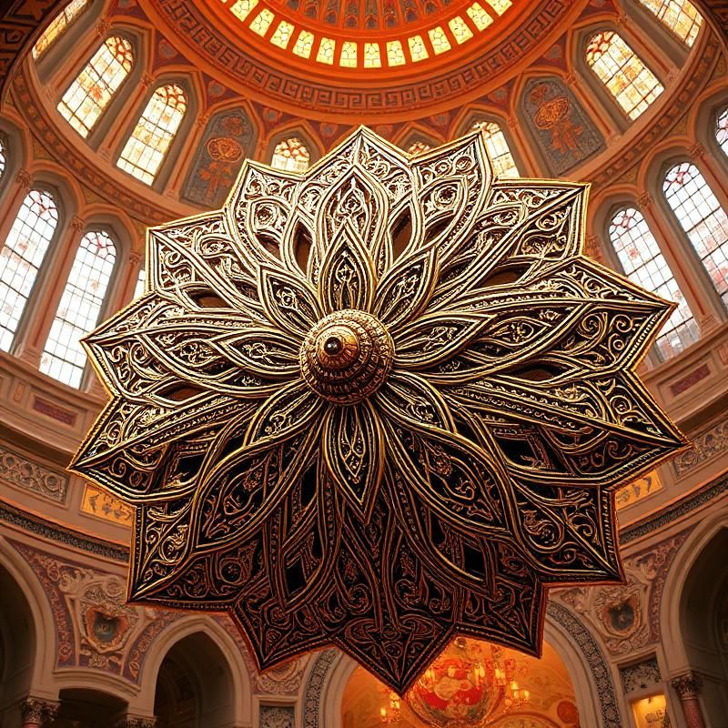 byzantine style AI art