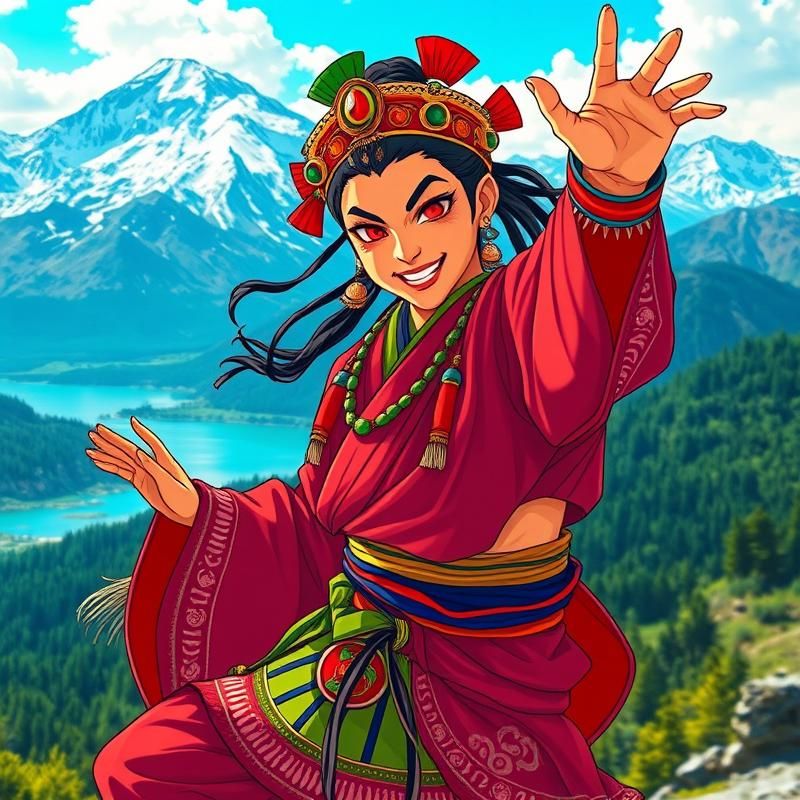 anime style AI art