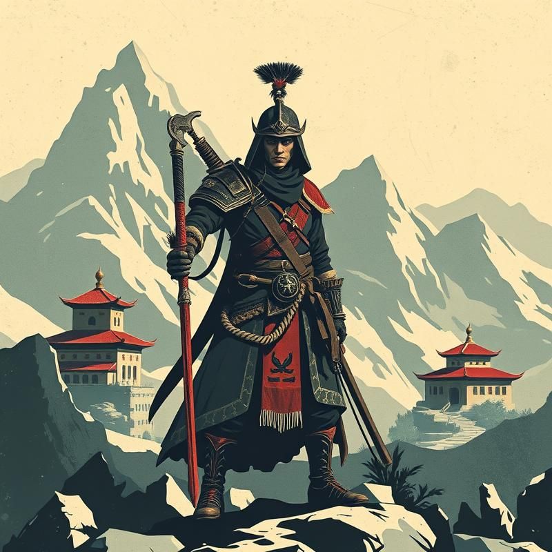 screen printing style AI art