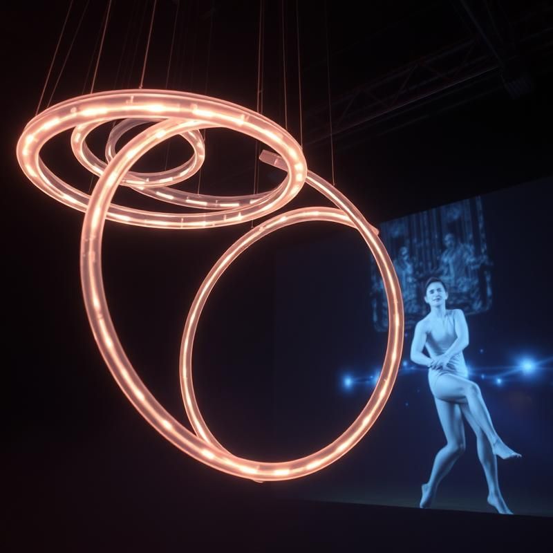 installation art style AI art