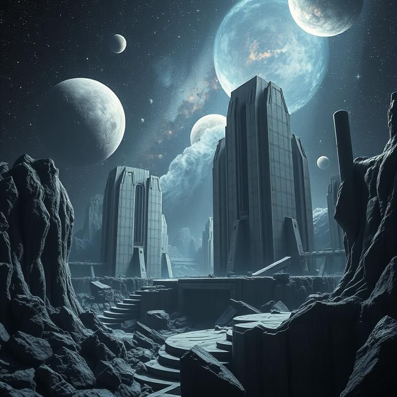 brutalist style AI art