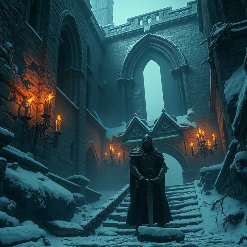 gothic style AI art