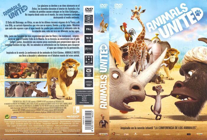 4aa3f3f2bff2146968c392853b7e19bd - Animals United [2010] [DVD9] [Castellano - Catalán - Inglés] [Animación] [MEGA]