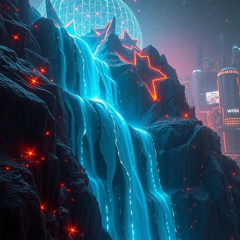 cyberpunk style AI art