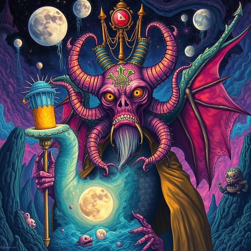 pop surrealism style AI art