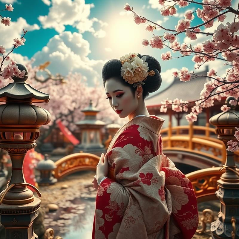 rococo style AI art