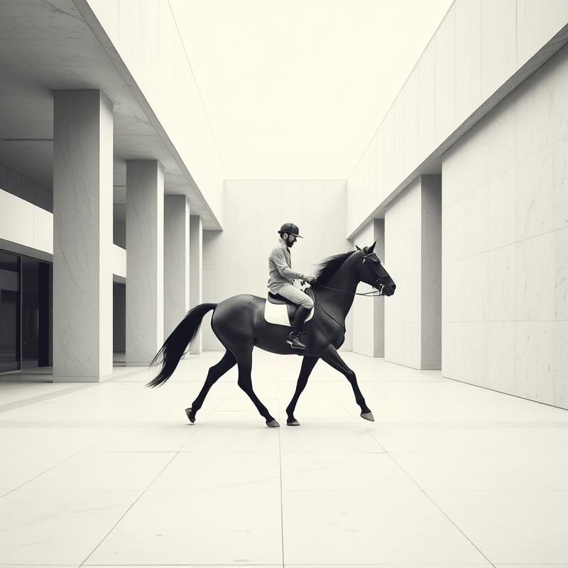 modernist style AI art