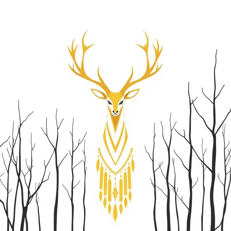minimalist style AI art