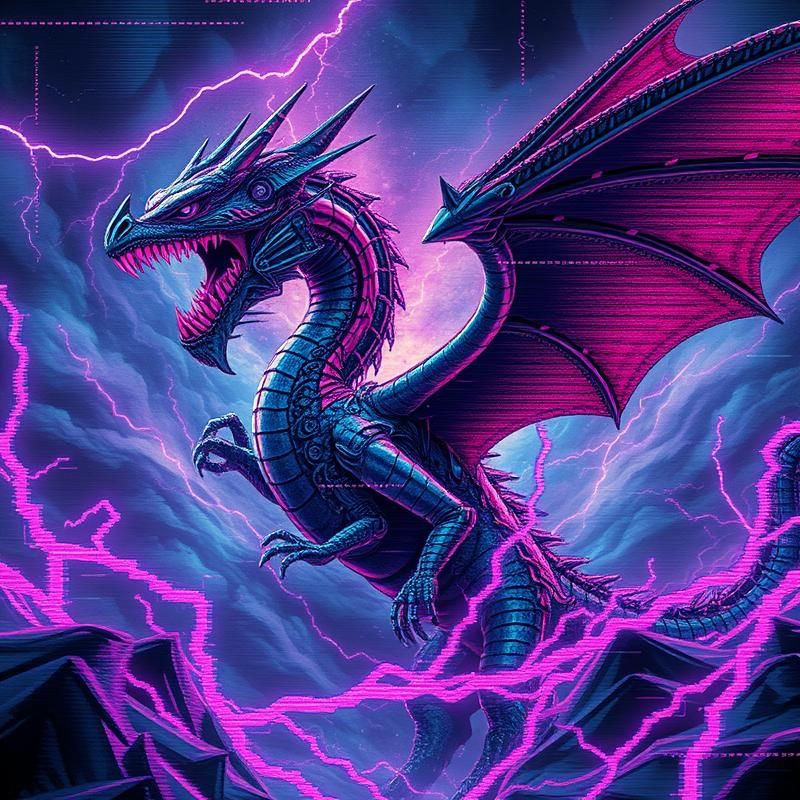 vaporwave style AI art