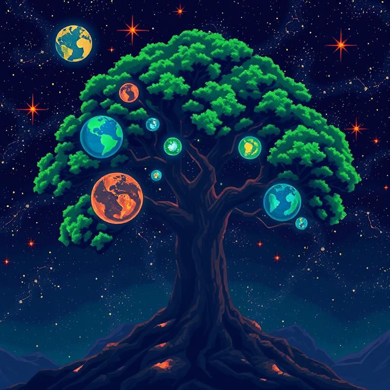 8-bit art style AI art