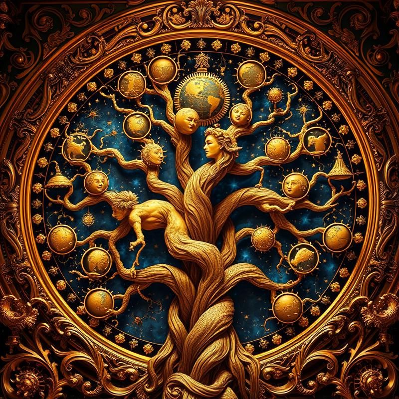 baroque style AI art