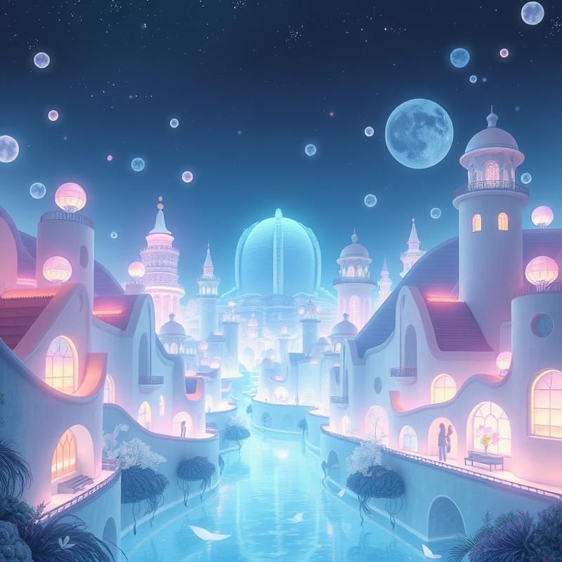 pastel art style AI art