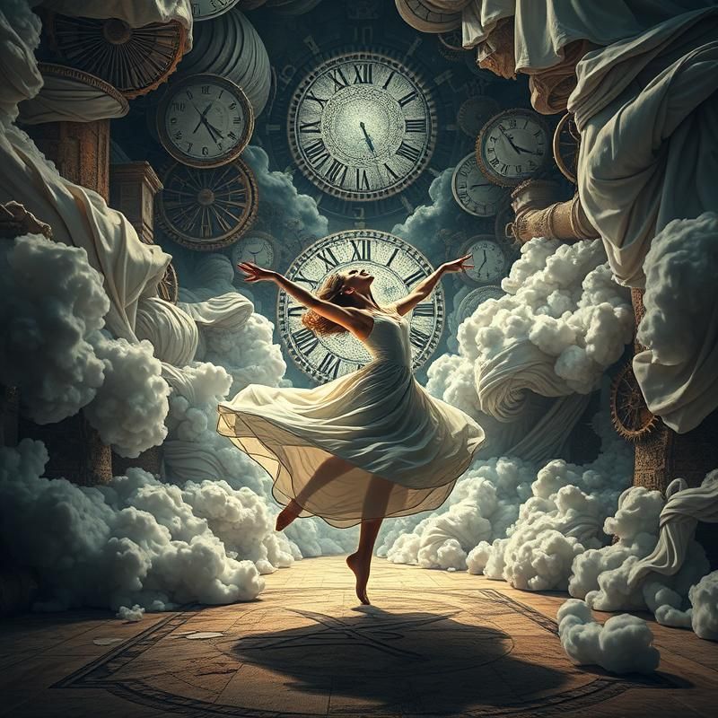 surrealism style AI art