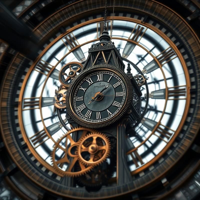 kinetic art style AI art