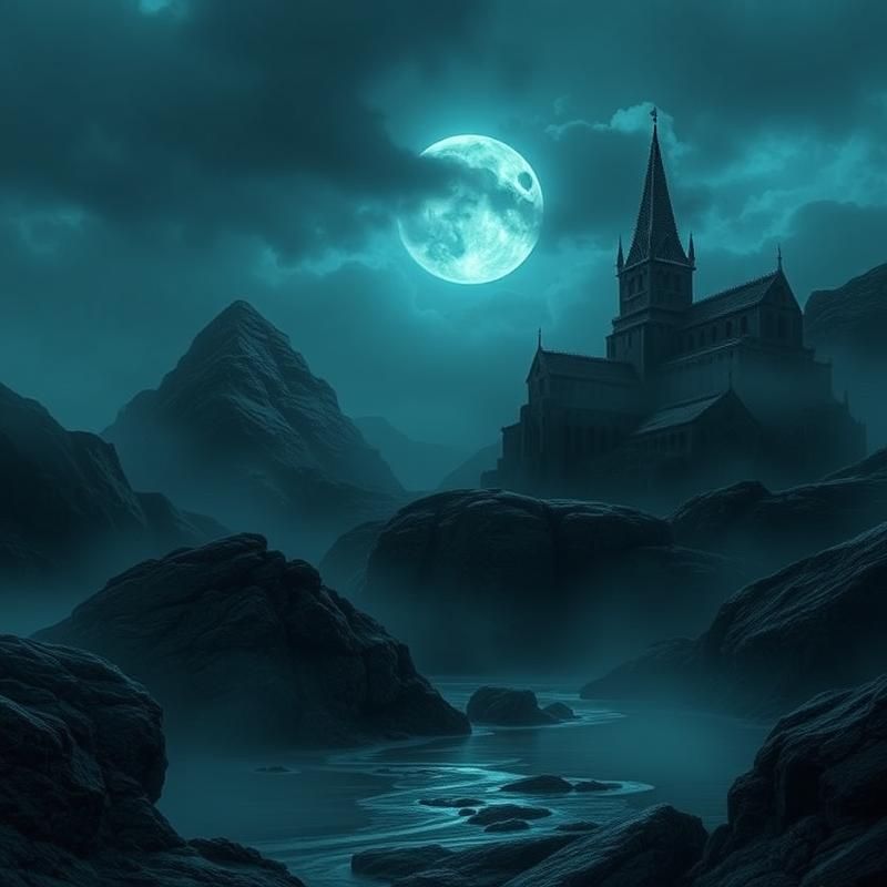 gothic style AI art