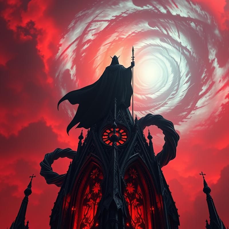 gothic style AI art