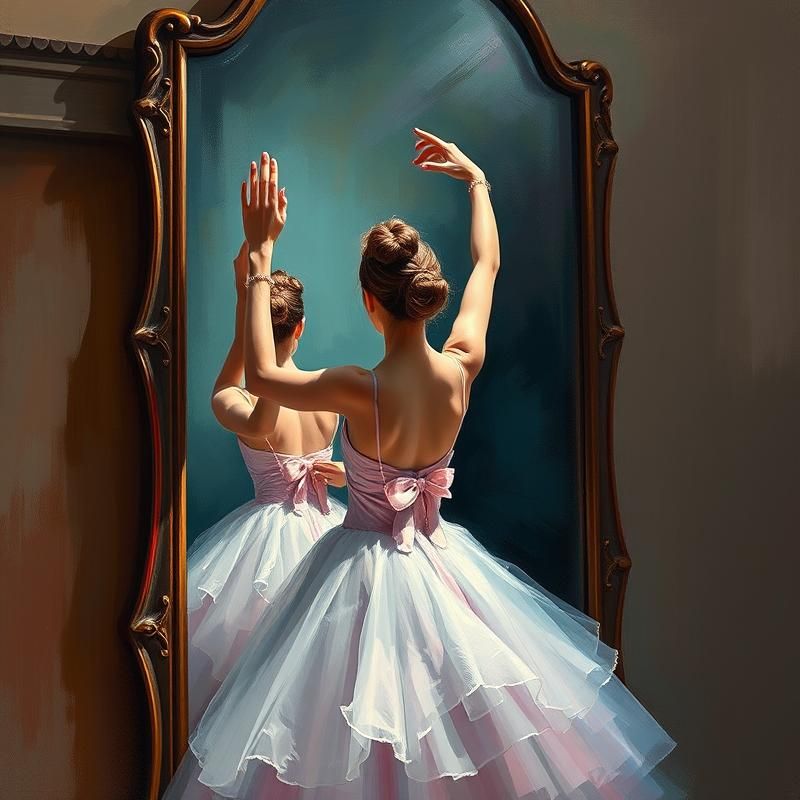 oil painting style AI art