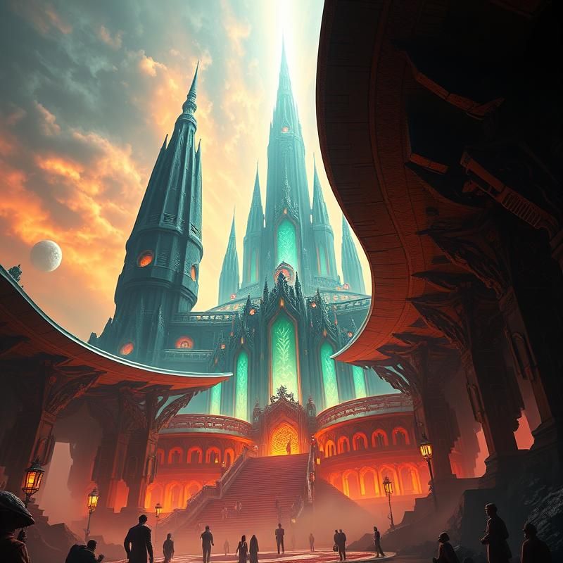 concept art style AI art