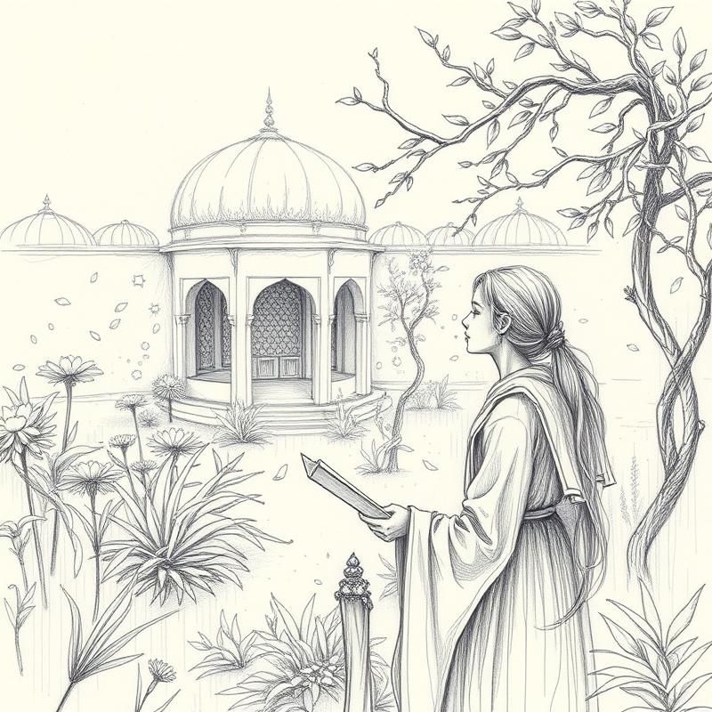 pencil sketch style AI art