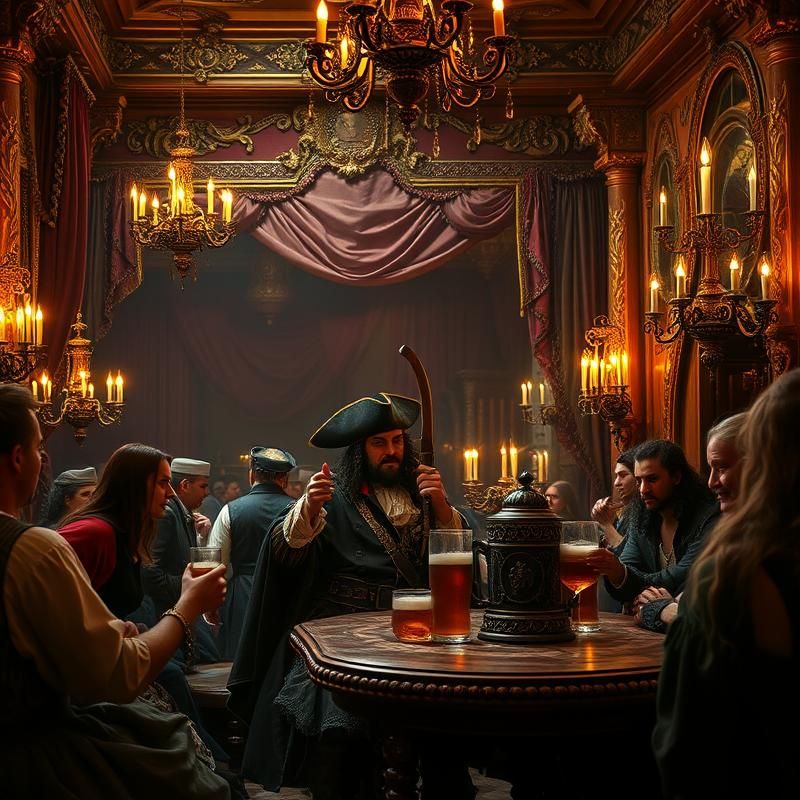 baroque style AI art