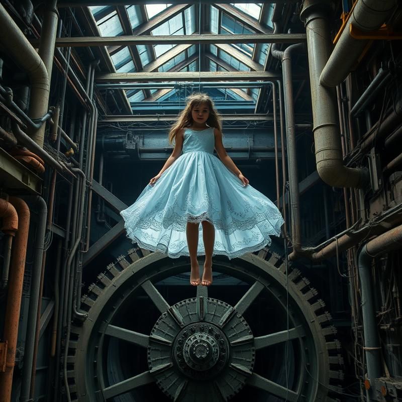 installation art style AI art