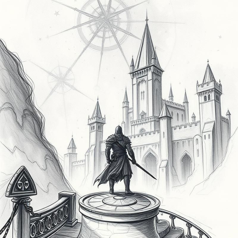 pencil sketch style AI art