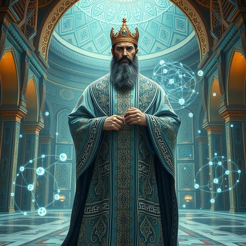 islamic art style AI art