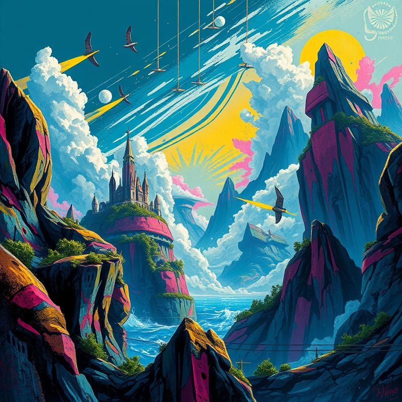 graffiti style AI art